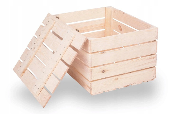 Ящик деревянный с крышкой (сундук) - фото 2 - id-p134261544