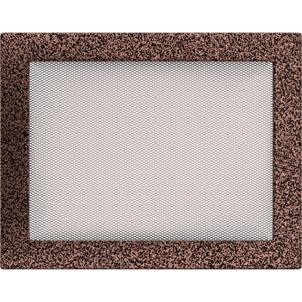 Вентиляционная сетчатая решетка Kratki медь гальванизированная 22x30 - фото 2 - id-p134261738