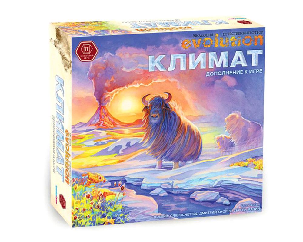 Настольная игра Эволюция. Климат. Компания Правильные игры - фото 1 - id-p134266604