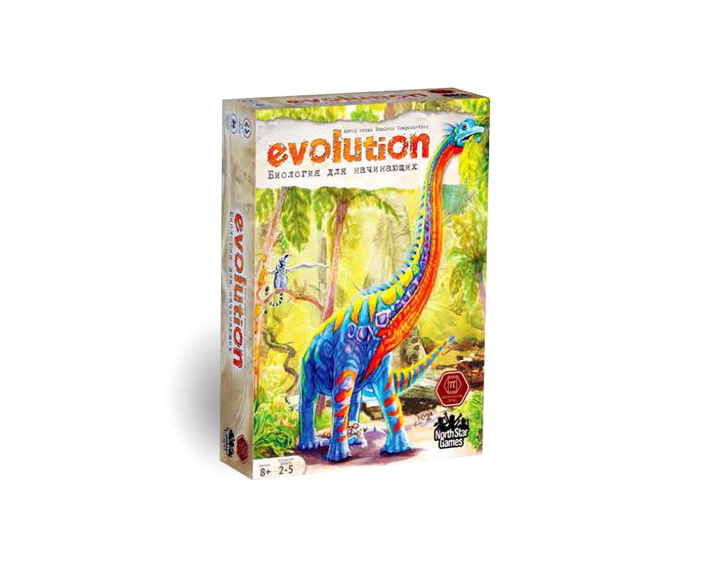Настольная игра Эволюция: Биология для начинающих. Компания Правильные игры - фото 1 - id-p134267299