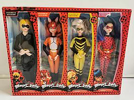 Набор кукол Леди Баг и Супер-Кот (4 кукол) в индивидуальных коробках, арт.SS202191/842