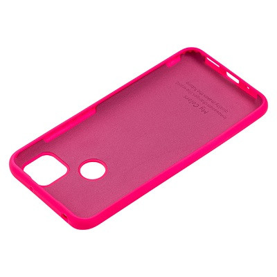 Силиконовый чехол Silicone Case ярко-розовый для Xiaomi Redmi 9C - фото 2 - id-p134267920