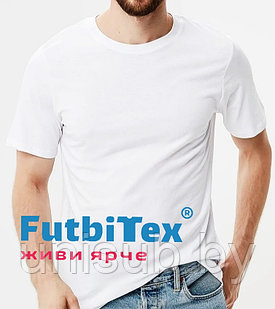 Футболка мужская FutbiTex Evolution, белая, 64 (7XL