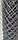 Сетка рабица в ПВХ 1.5 * 10 м яч 55*55 ф2.4 мм  "Серый графит", фото 2