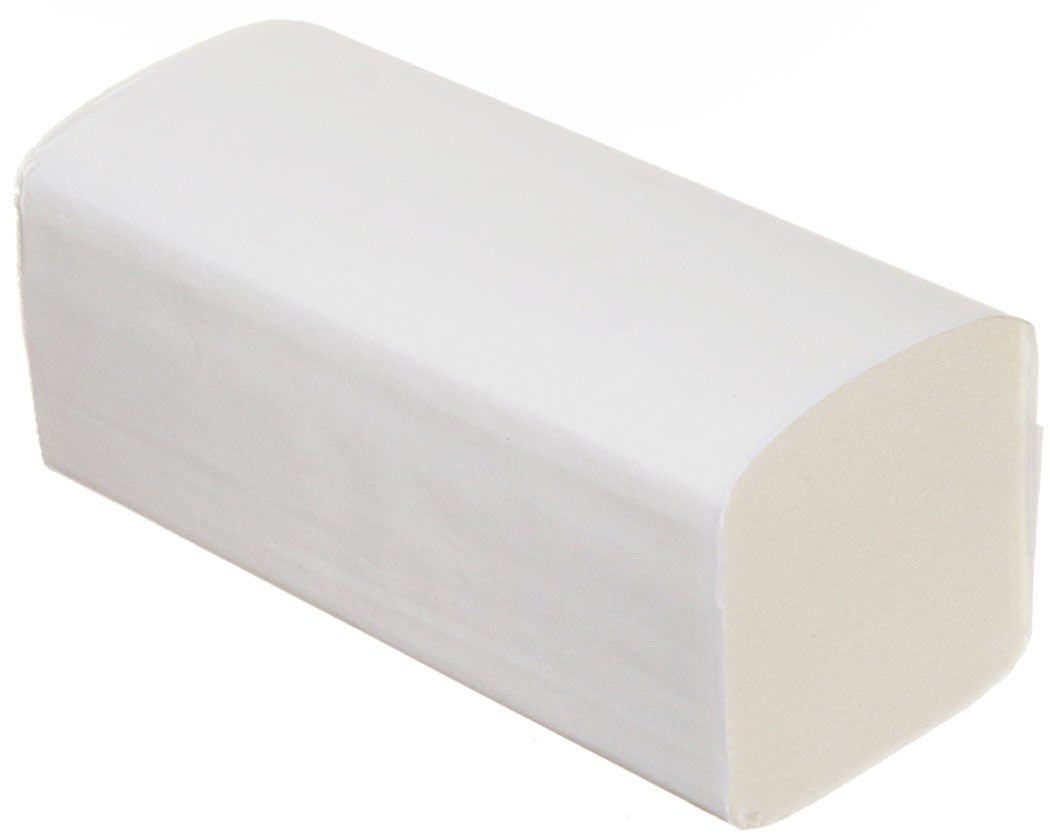Полотенца бумажные «Люкс» (в пачке) 1 пачка, ширина 220 мм, белые - фото 1 - id-p134299474