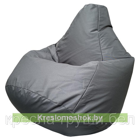 Кресло мешок Груша Темно-серый (грета), фото 2