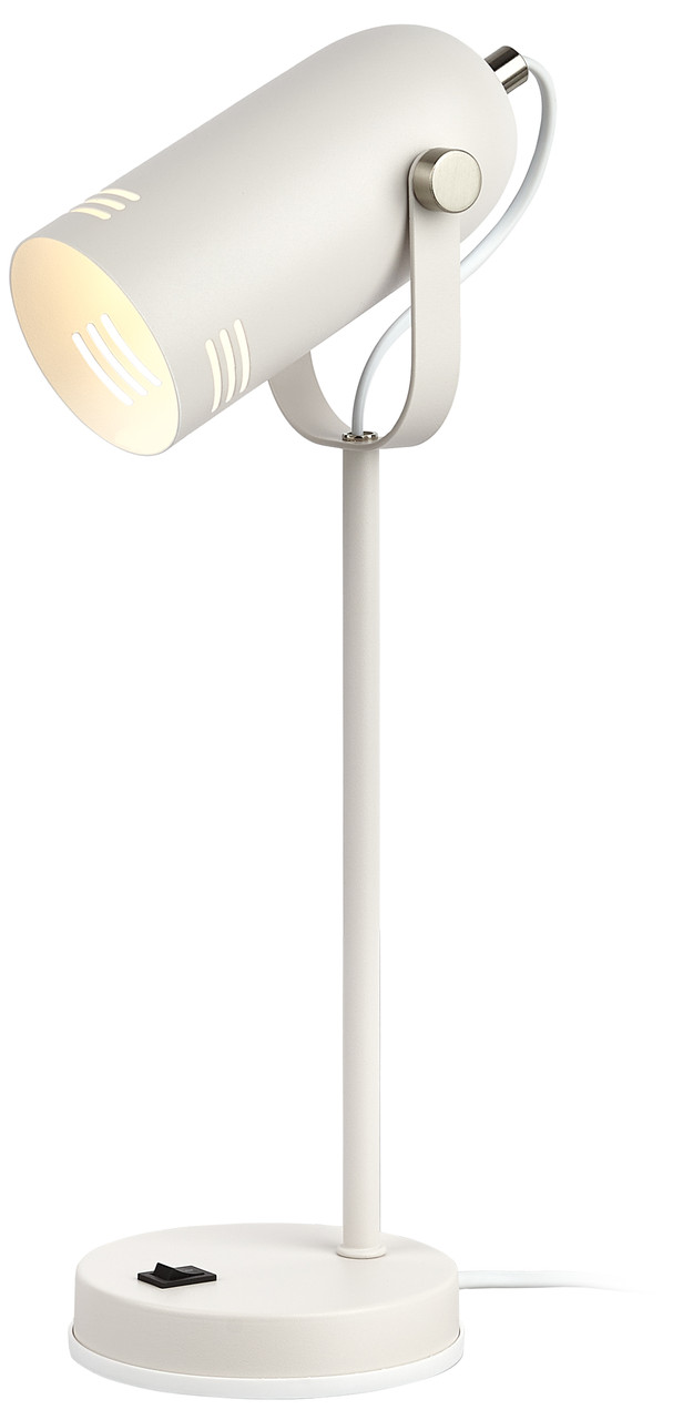 Настольный светильник ЭРА N-117-Е27-40W-W белый - фото 1 - id-p134309766