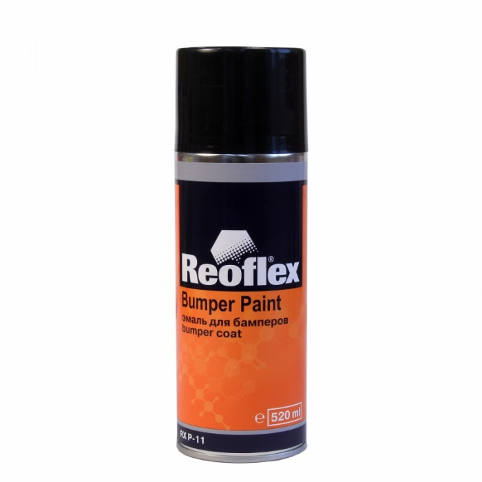 REOFLEX RX P-11/520 GF Эмаль для бамперов аэрозоль Bumper Paint Spray графит 520мл - фото 1 - id-p121397756