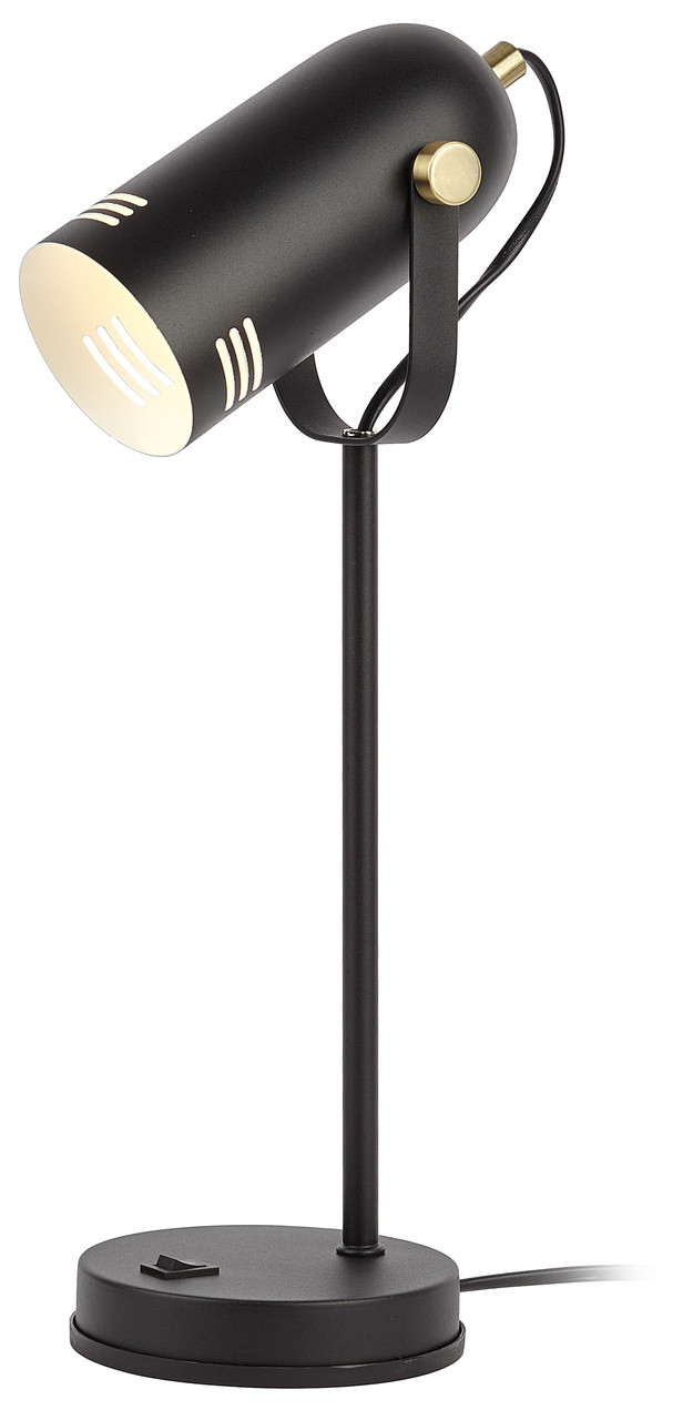Настольный светильник ЭРА N-117-Е27-40W-BK черный - фото 1 - id-p134311375