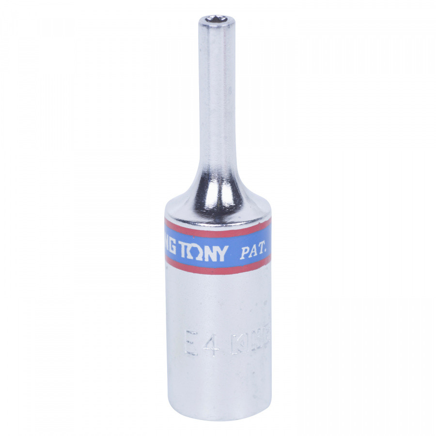 Головка торцевая TORX Е-стандарт 3/8", E4, L = 63 мм KING TONY 327504M