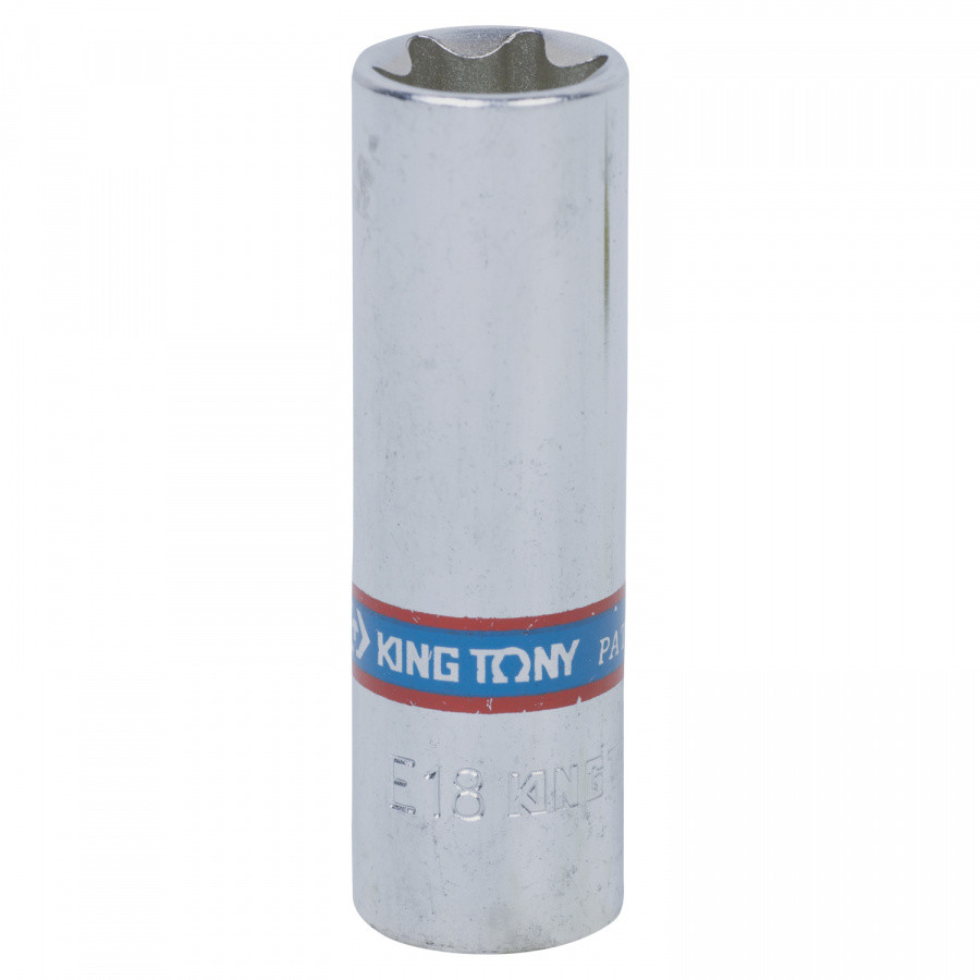 Головка торцевая TORX Е-стандарт 3/8", E18, L = 63 мм KING TONY 327518M