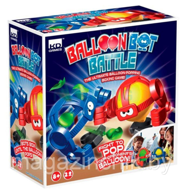 Настольная игра "Balloon bot battle"/"Битва взрывных ботов" 1111-87