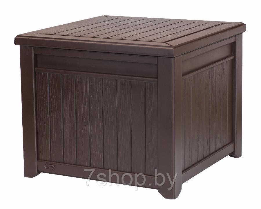 Столик-сундук Cube Wood 208L коричневый - фото 1 - id-p134316000