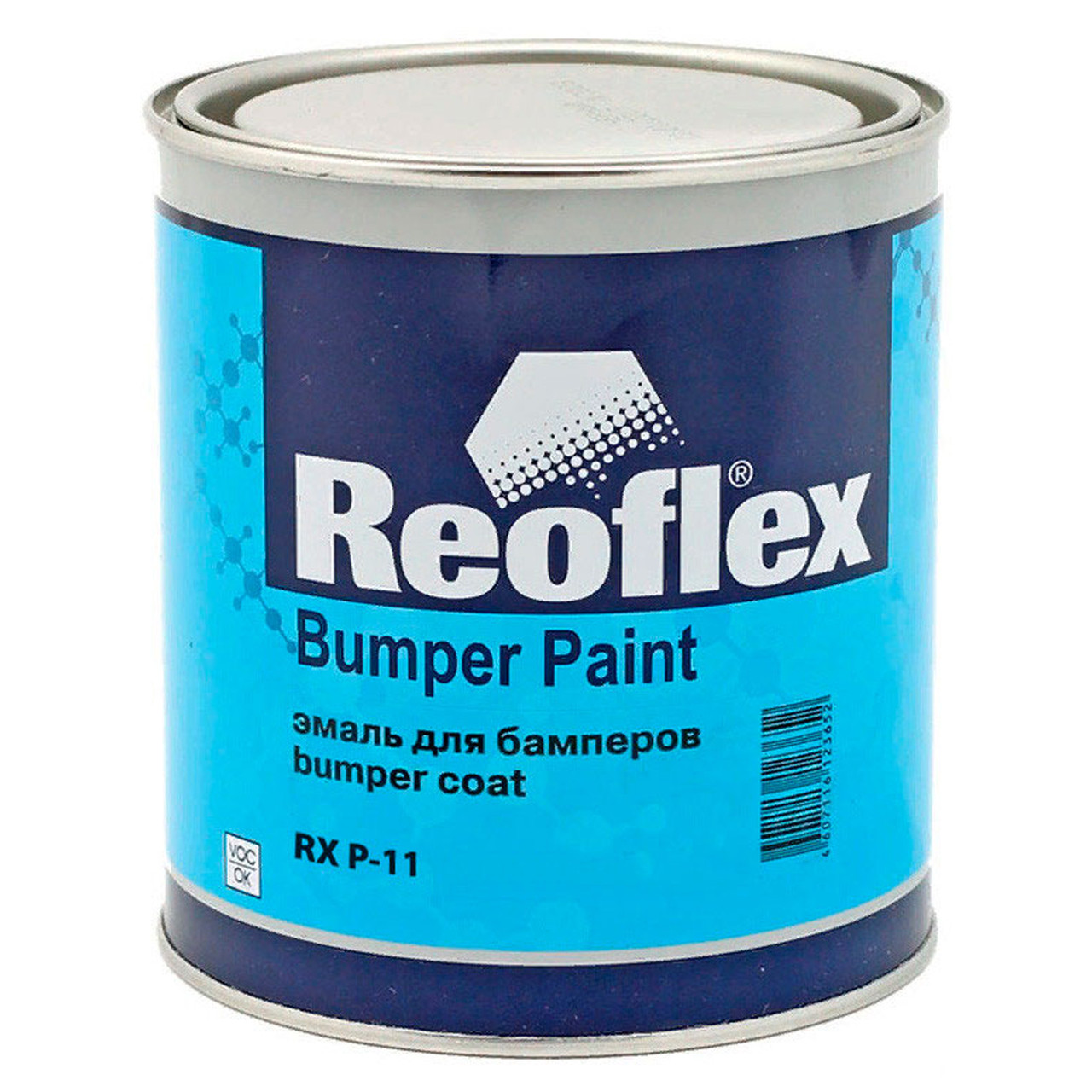 REOFLEX RX P-11/750 GF Эмаль для бамперов Bumper Paint графит 0,75л - фото 1 - id-p121397753