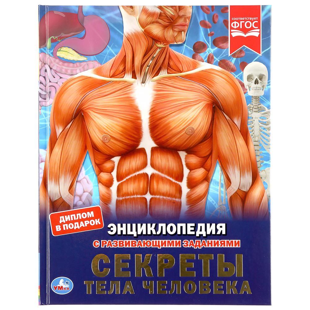Секреты тела человека (энциклопедия А4) , "Умка", твёрдый переплёт.