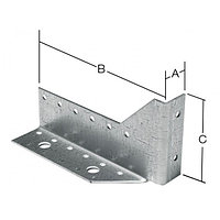 Опора балки универсальная 50x140х1 мм STARFIX (SMP-26595-1)