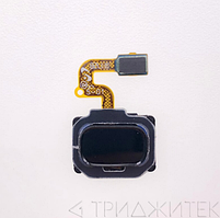 Шлейф, FLC для телефона Samsung Galaxy Note 8 (N950F) на кнопку HOME в сборе, черный