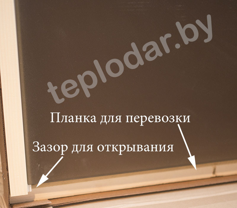 Стеклянная дверь для бани Везувий, стекло матовое бронзовое 8 мм - фото 3 - id-p134421442