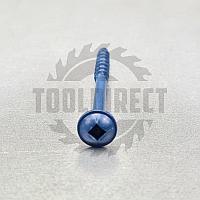 Саморезы Blue-coating 2-1/2" (синее покрытие) (64мм) шаг 3мм 200шт. Uniqtool