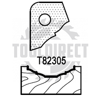 Нож твердосплавный профильный для фасадов (T82305) для 1473231212 Rotis (1 шт.)