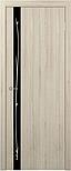 Двери межкомнатные экошпон STARK  ST 12 Lacobel черный лак с рисунком, фото 4