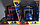 Игровой набор  автобусы Тайо tayo с гаражом и красный 2 шт, фото 2