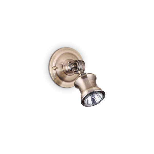 Спот IDEAL LUX 159997 BARBER AP1 BRUNITO