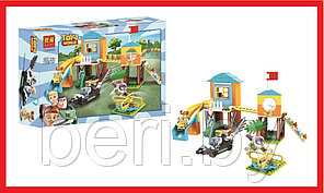 11319 Конструктор Lari "История игрушек. Приключения Базза и Бо Пип", 157 деталей, Аналог Lego Toy Story 10768