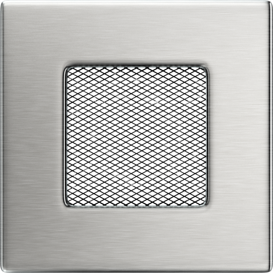 Вентиляционная сетчатая решетка Kratki стальная 11x11 - фото 2 - id-p134574154