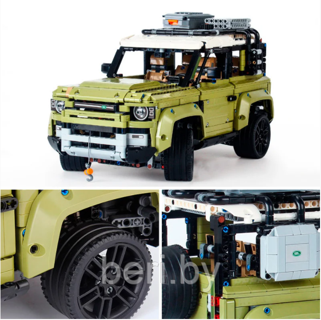T19080 Конструктор Land Rover Defender серия Technic, 2573 деталей, Аналог LEGO 42110 - фото 2 - id-p134582930