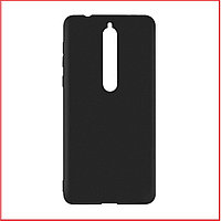 Чехол-накладка для Nokia 6.1 2018 (силикон) черный, фото 1