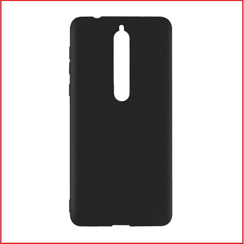 Чехол-накладка для Nokia 6.1 2018 (силикон) черный