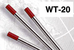 Вольфрамовый электрод WT-20 (красный), д. 4.0x175mm - фото 1 - id-p47204383