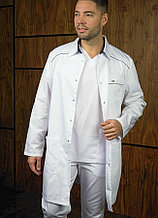 Медицинский ХАЛАТ «СИЛУЭТ»,СИНИЙ Doctor Style