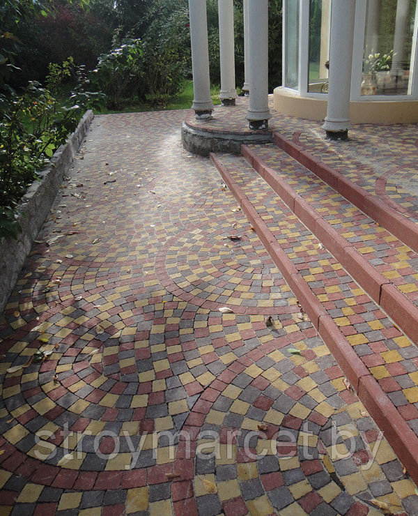 Тротуарная плитка "Арко" вибропрессованная (на сером цементе) - фото 3 - id-p134614029