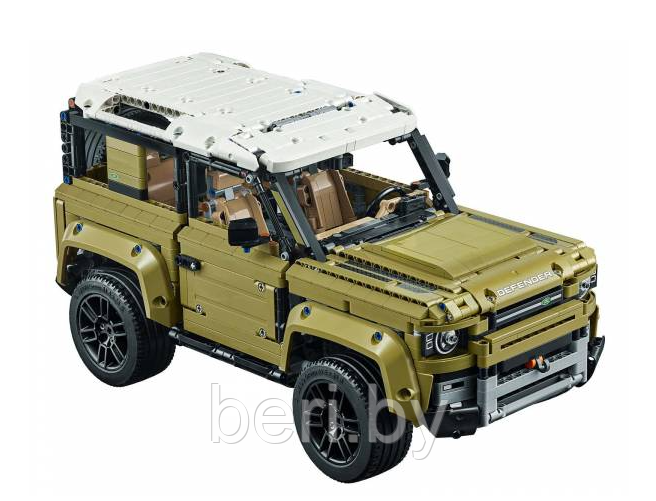 3389 Конструктор Tech Brick, «Внедорожник Land Rover Defender», (Аналог LEGO Technic 42110), 2931 деталь - фото 6 - id-p134605942