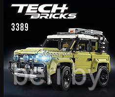 3389 Конструктор Tech Brick, «Внедорожник Land Rover Defender»,  (Аналог LEGO Technic 42110), 2931 деталь