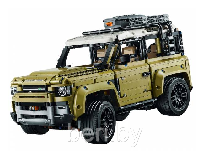 3389 Конструктор Tech Brick, «Внедорожник Land Rover Defender», (Аналог LEGO Technic 42110), 2931 деталь - фото 5 - id-p134605942