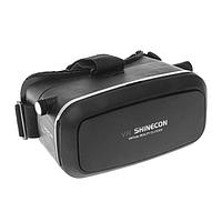 3D Очки виртуальной реальности LuazON, телефоны до 6.5" (75х160мм), чёрные