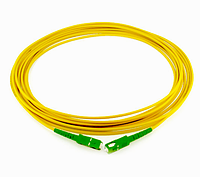 Шнур оптический SC/APC-SC/APC-G657A1-3.0-PVC 1м