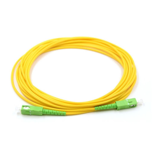 Шнур оптический SC/APC-SC/APC-G657A1-3.0-PVC 7м