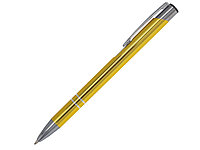 Ручка шариковая, COSMO HEAVY, металл, золотистый/серебро