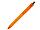 Ручка шариковая, пластик, оранжевый, прозрачный Eris, фото 2