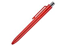 Ручка шариковая, пластик, красный, прозрачный Eris