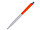 Ручка шариковая, пластик, белый/оранжевый, Efes, фото 2