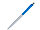 Ручка шариковая, пластик, белый/голубой, Efes, фото 2