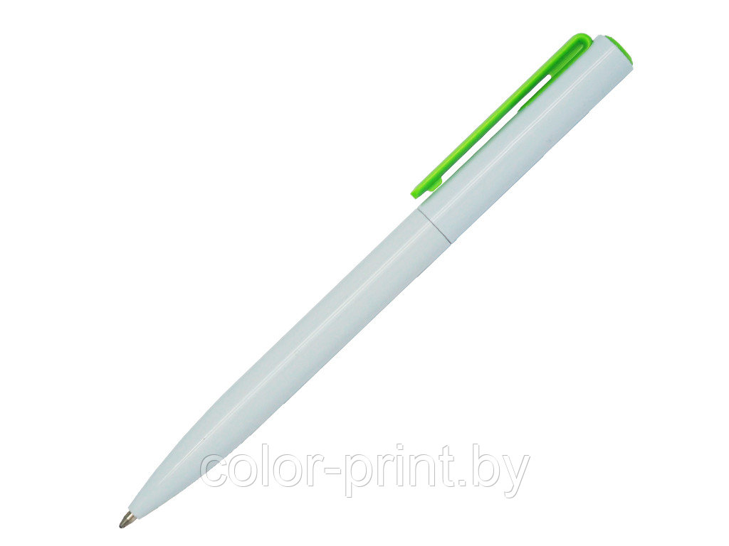Ручка шариковая, пластик, белый/зеленый, Martini
