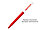 Ручка шариковая Stanley, пластик, софт тач, красный/белый, фото 4
