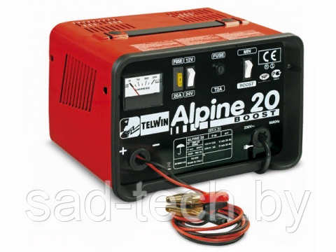 Зарядное устройство TELWIN ALPINE 20 BOOST (12В/24В) (807546), фото 2