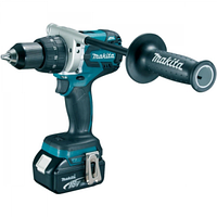 Аккум. дрель-шуруповерт MAKITA DDF 481 RF в чем. (18.0 В, 1 акк., 3.0 А/ч Li-Ion, 2 скор., 115 Нм, шурупы до